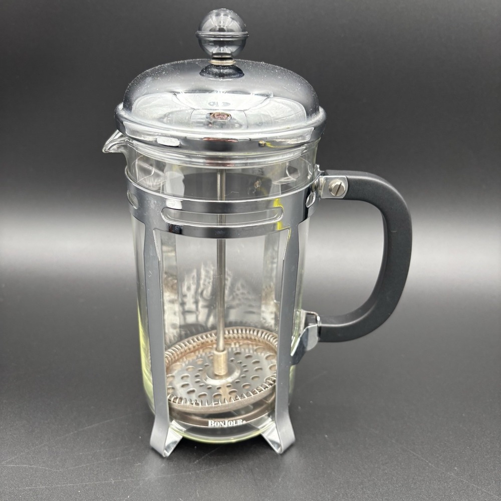 BONJOUR MONET - COFFEE & TEA 3 CUP FRENCH PRESS 10 1/2"